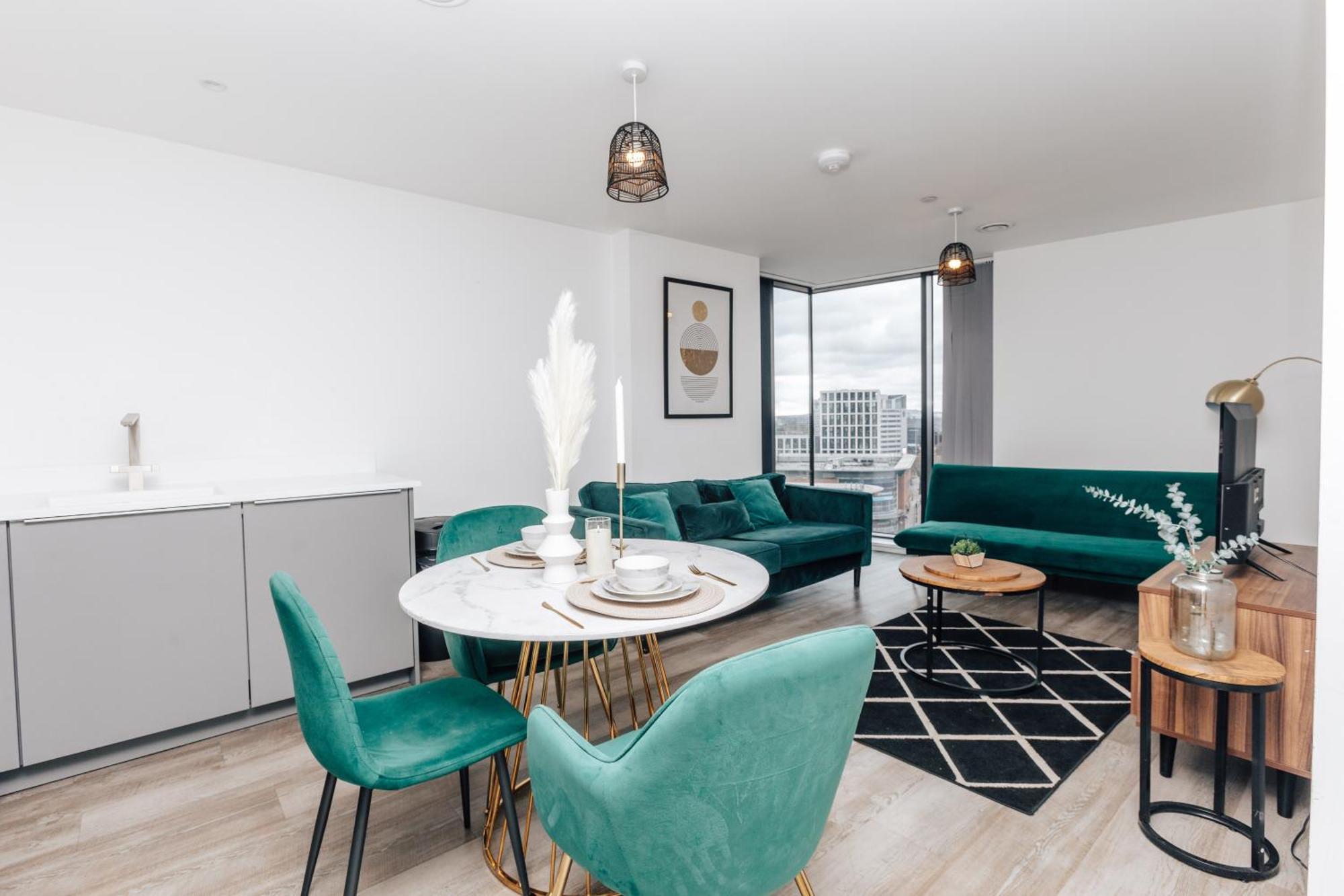Luxury 2 Bedroom Apartment, Broad Street Birmingham Extérieur photo